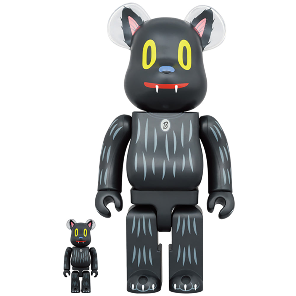 BE@RBRICK Gary Baseman "Blackie the Cat" 100％ & 400％_0
