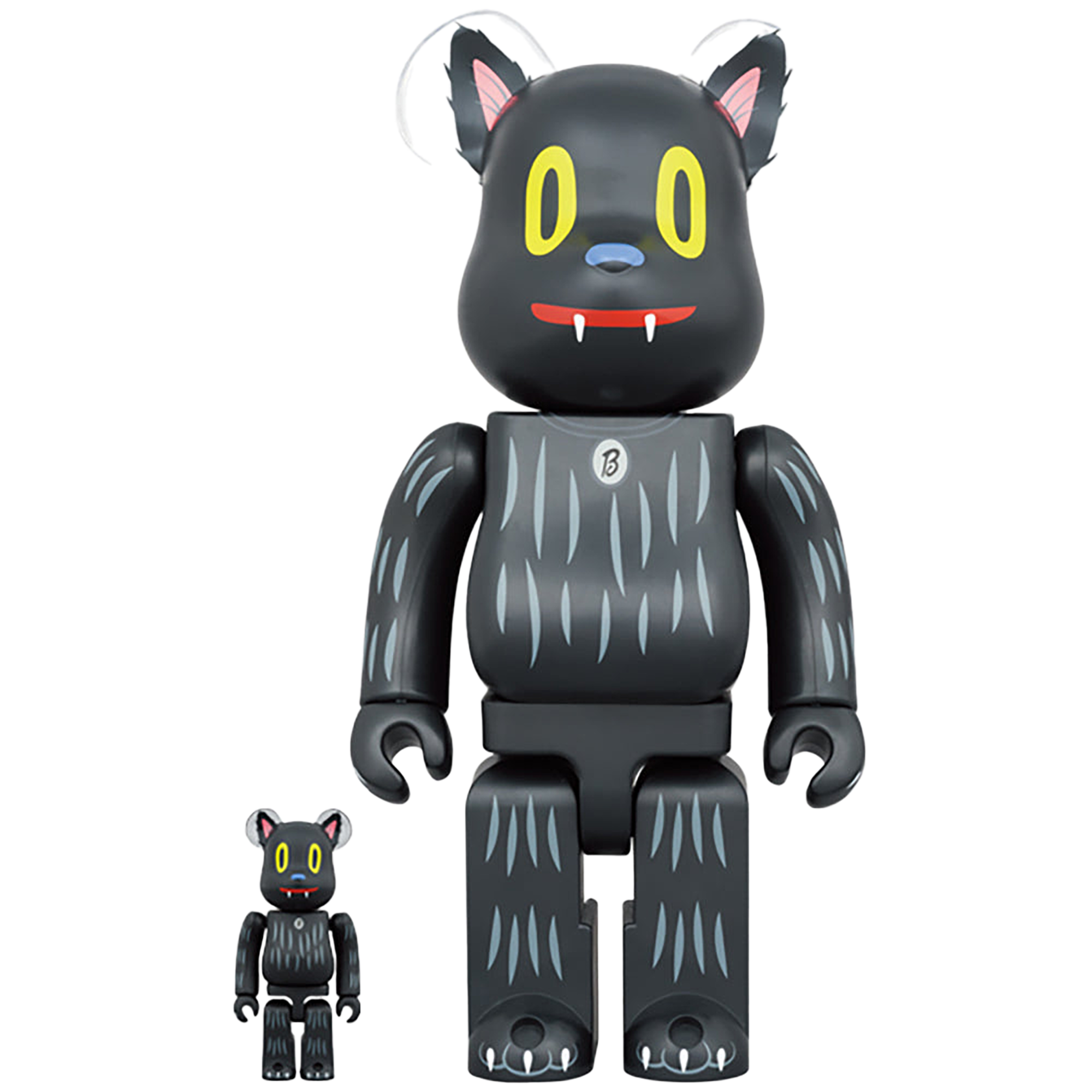 BE@RBRICK Gary Baseman "Blackie the Cat" 100％ & 400％