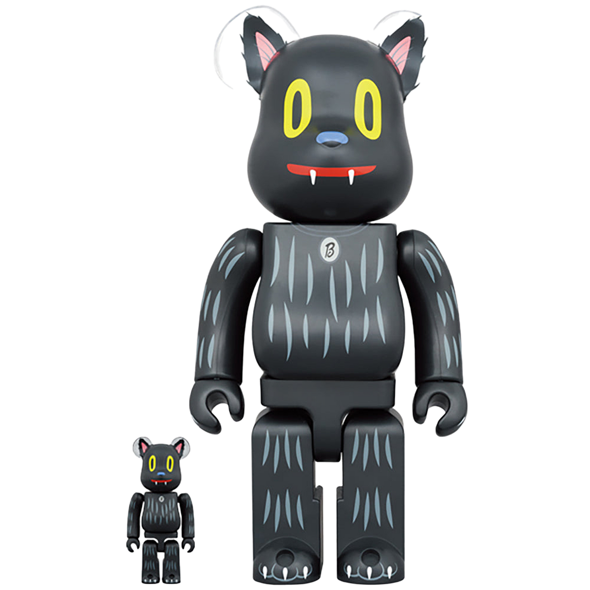 BE@RBRICK Gary Baseman "Blackie the Cat" 100％ & 400％