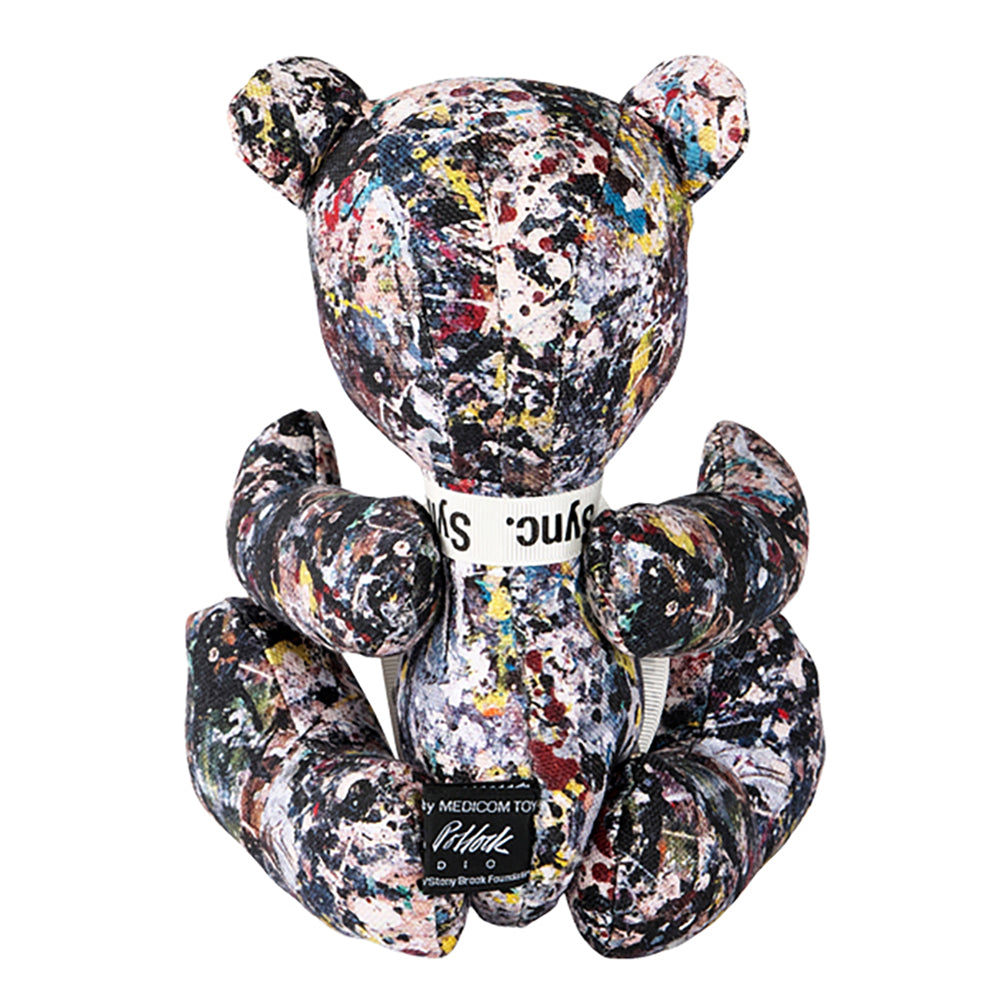 TEDDY BEAR "JACKSON POLLOCK STUDIO 2"_2