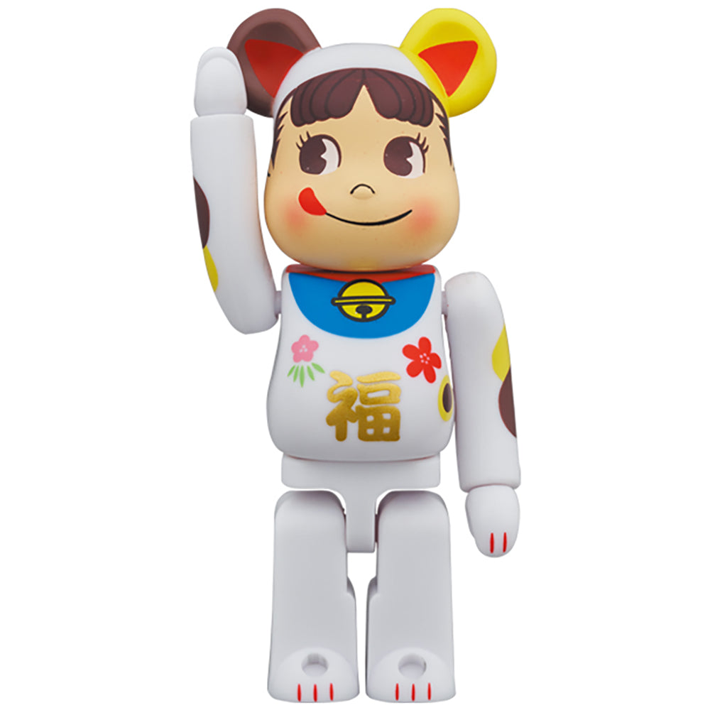 BE@RBRICK 招き猫 ペコちゃん 福 100％ ＆ 400％_1