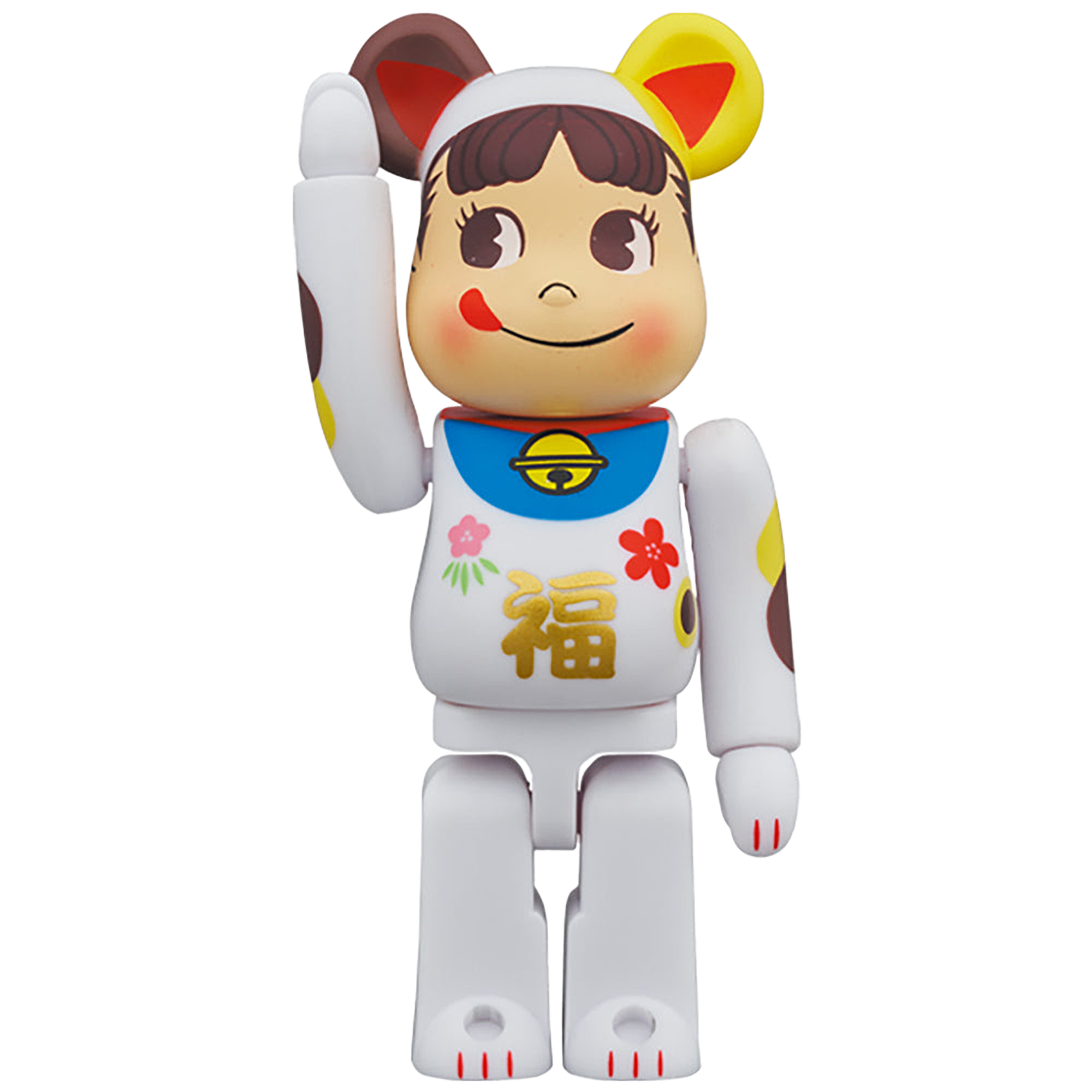 BE@RBRICK 招き猫 ペコちゃん 福 100％ ＆ 400％