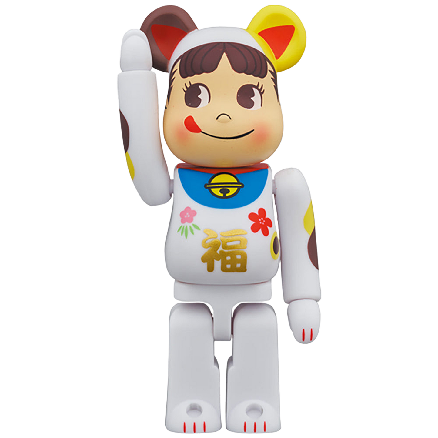BE@RBRICK 招き猫 ペコちゃん 福 100％ ＆ 400％