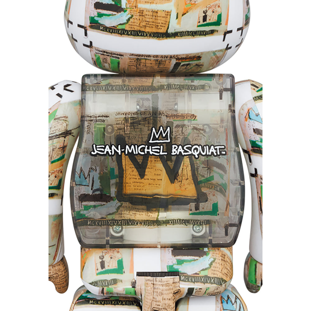 BE@RBRICK Jean-Michel Basquiat "King Pleasure" 100％ & 400％_3
