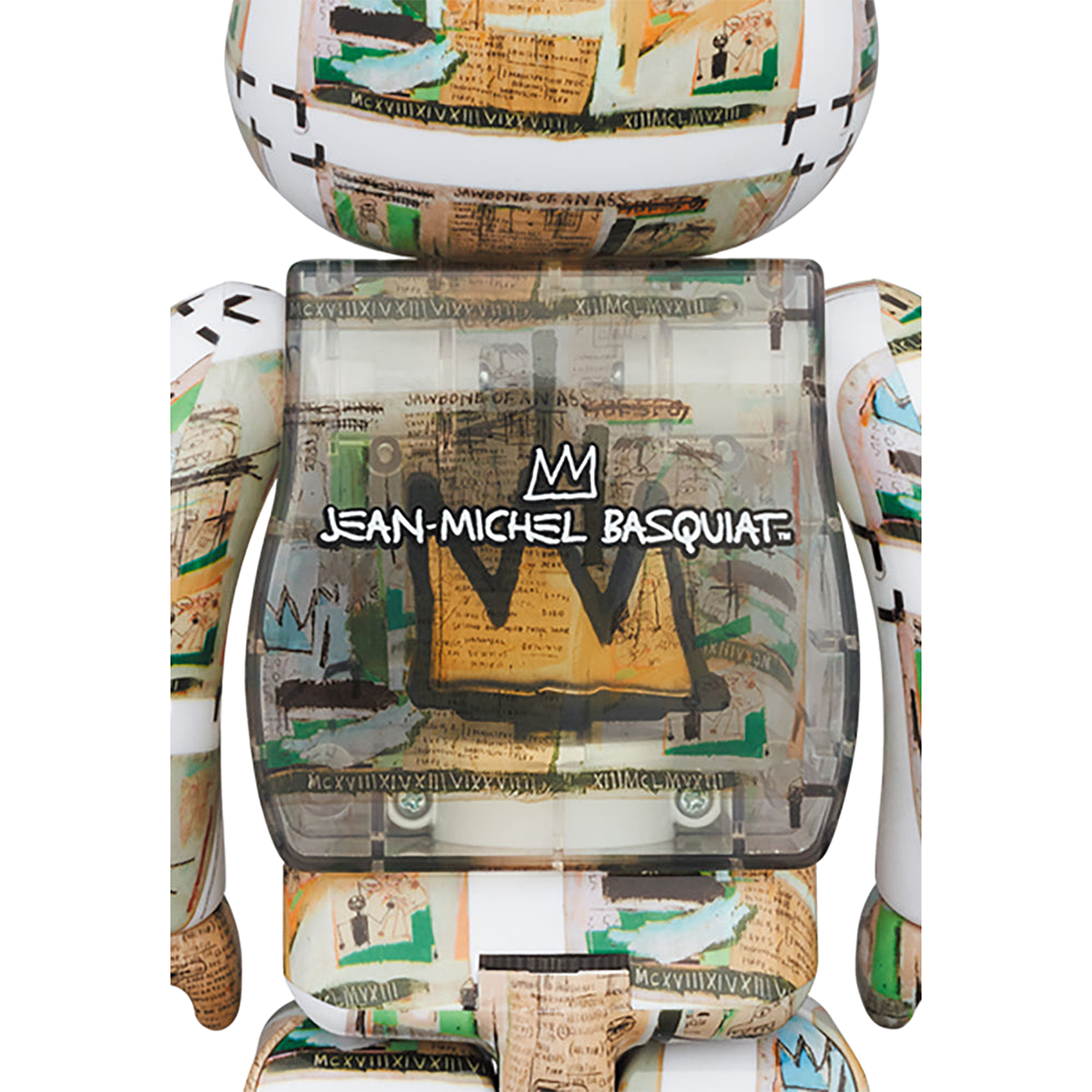 BE@RBRICK Jean-Michel Basquiat "King Pleasure" 100％ & 400％