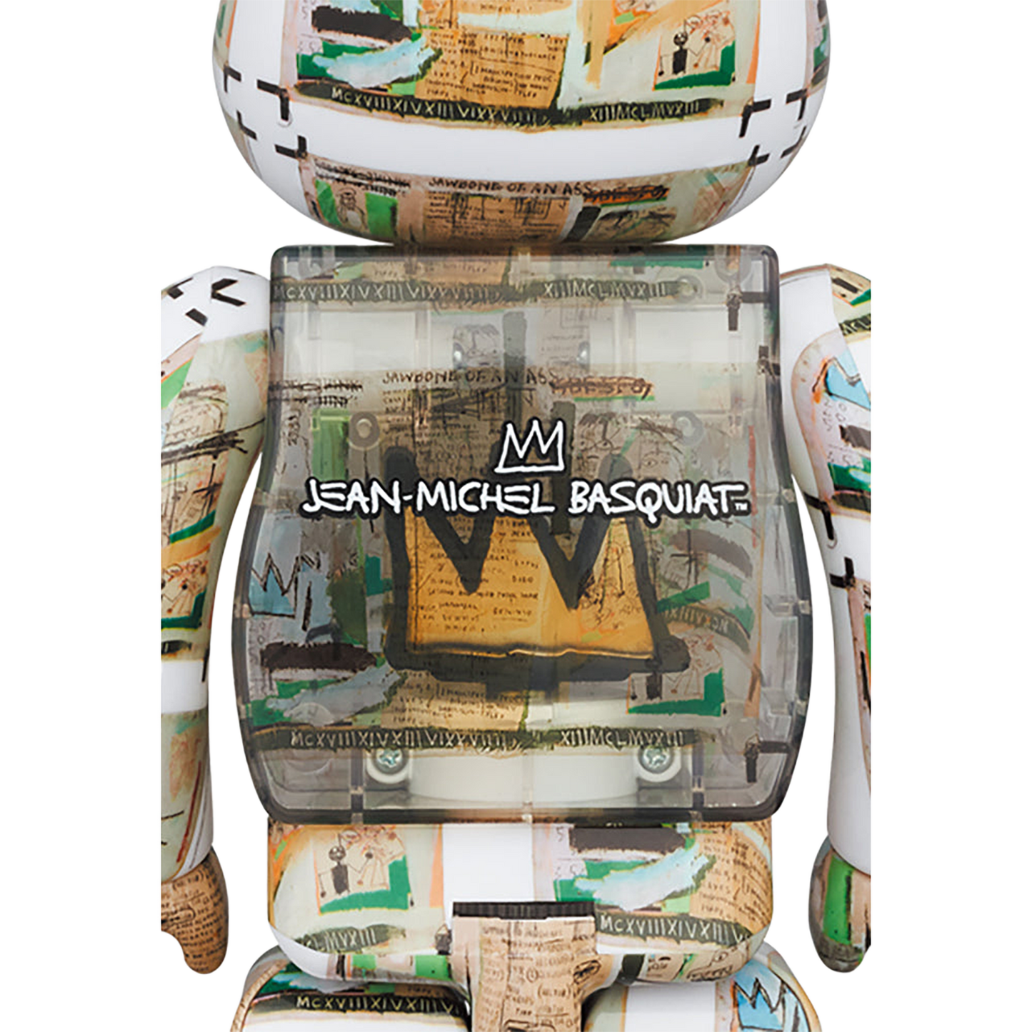 BE@RBRICK Jean-Michel Basquiat "King Pleasure" 100％ & 400％