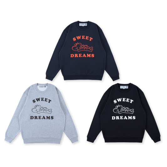 MLE＜TOM and JERRY＞ SWEET DREAMS JERRY CREW NECK SWEATSHIRT《2026年11月発売予定 受注期間は9月6日まで》_0