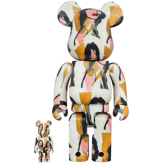 BE@RBRICK Andy Warhol "Mick Jagger" 100％ & 400％