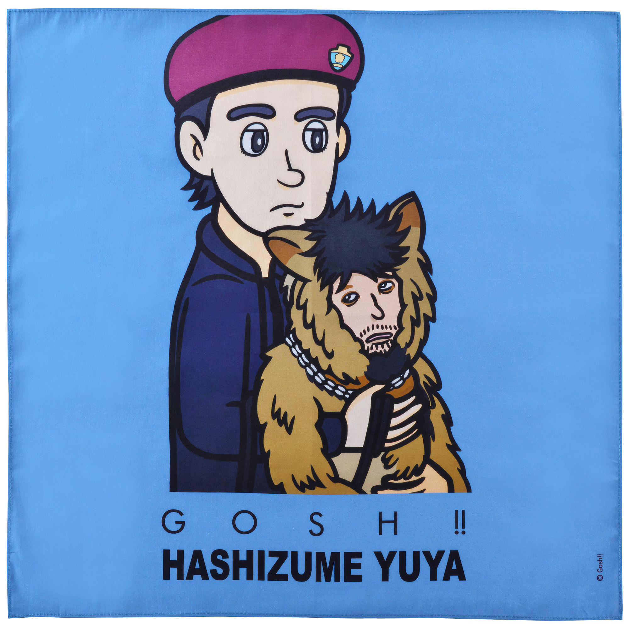 MLE HASHIZUME YUYA × “Oliver the Dog, (GOSH!!) This Bastard” MOVIE BANDANA "Ippei & Oliver"