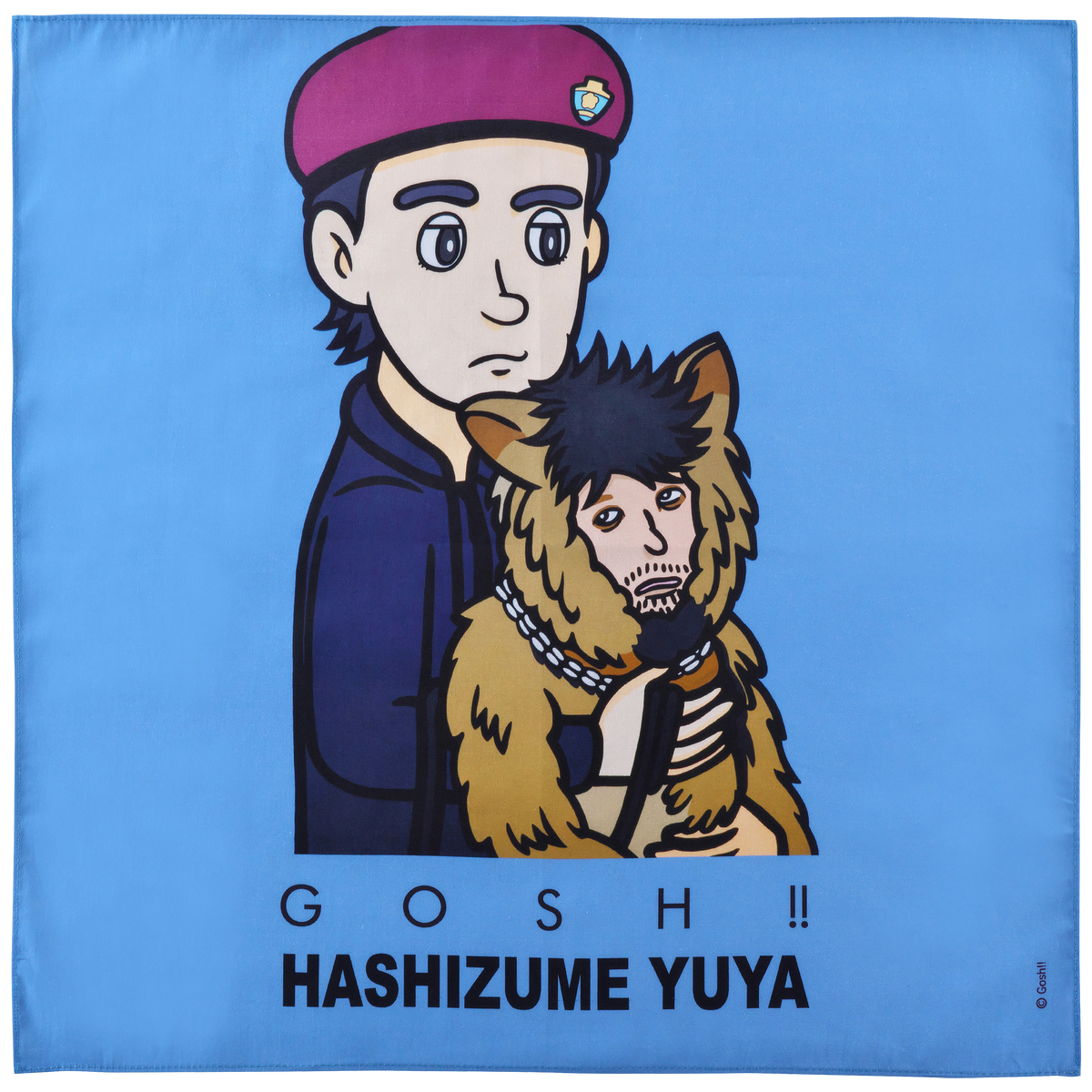 MLE HASHIZUME YUYA × “Oliver the Dog, (GOSH!!) This Bastard” MOVIE BANDANA "Ippei & Oliver"
