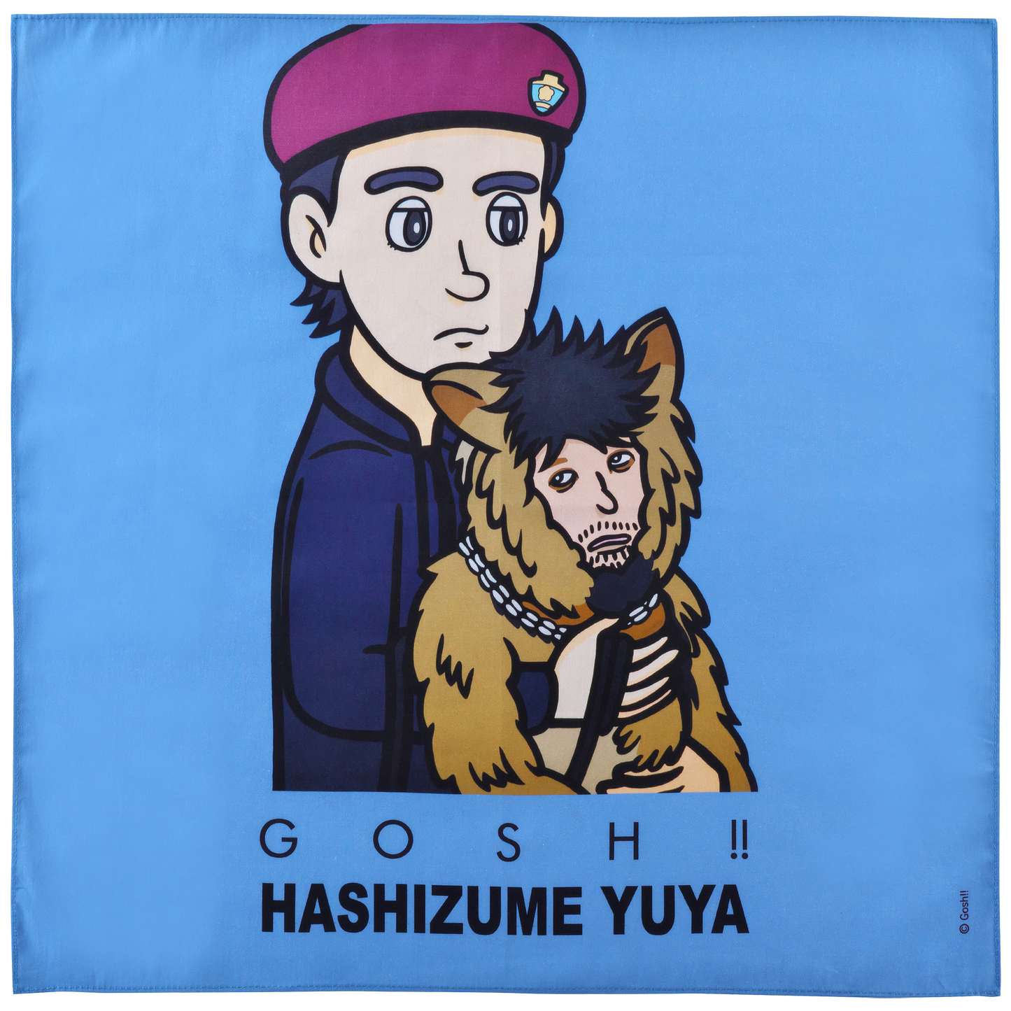 MLE HASHIZUME YUYA × “Oliver the Dog, (GOSH!!) This Bastard” MOVIE BANDANA "Ippei & Oliver"