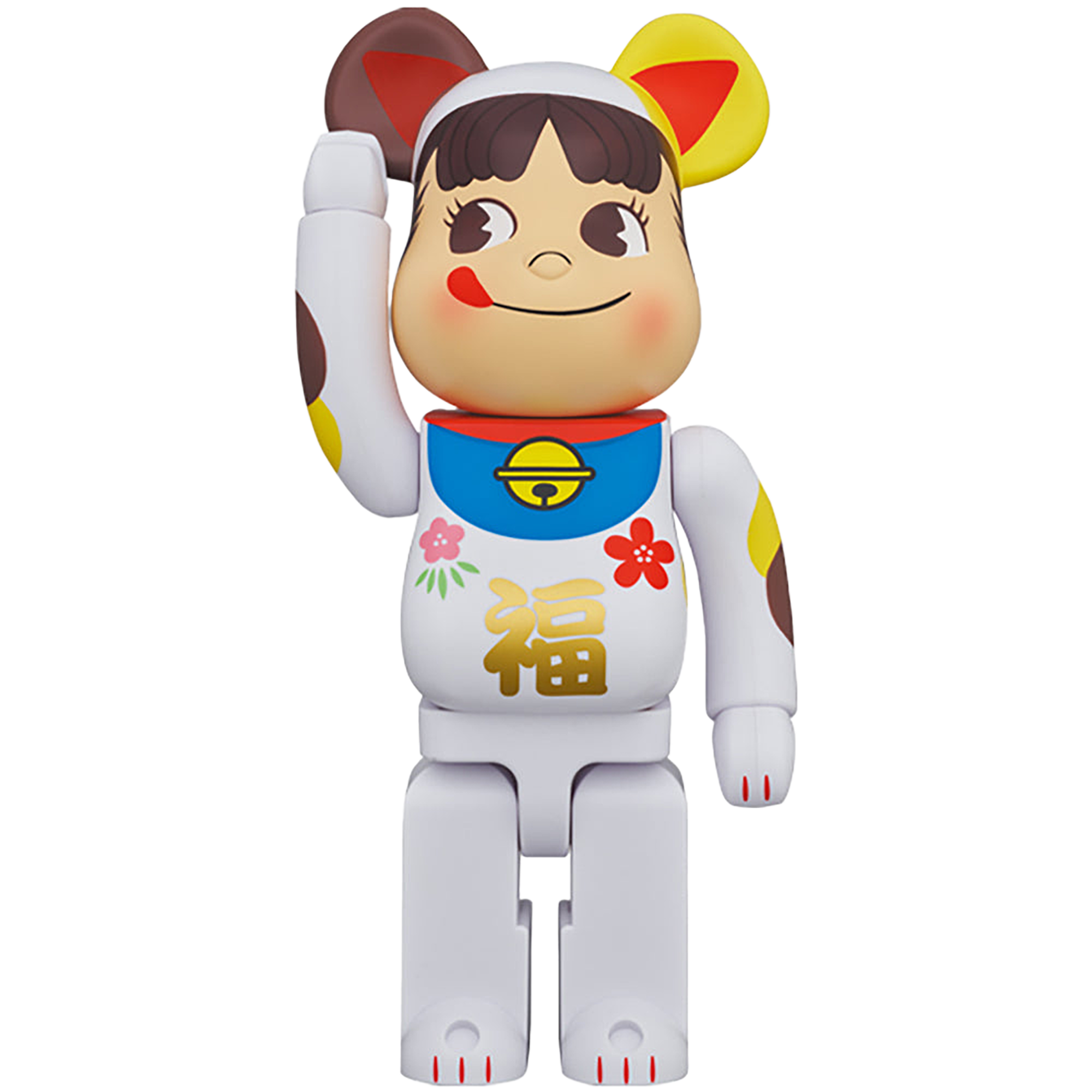 BE@RBRICK 招き猫 ペコちゃん 福 100％ ＆ 400％