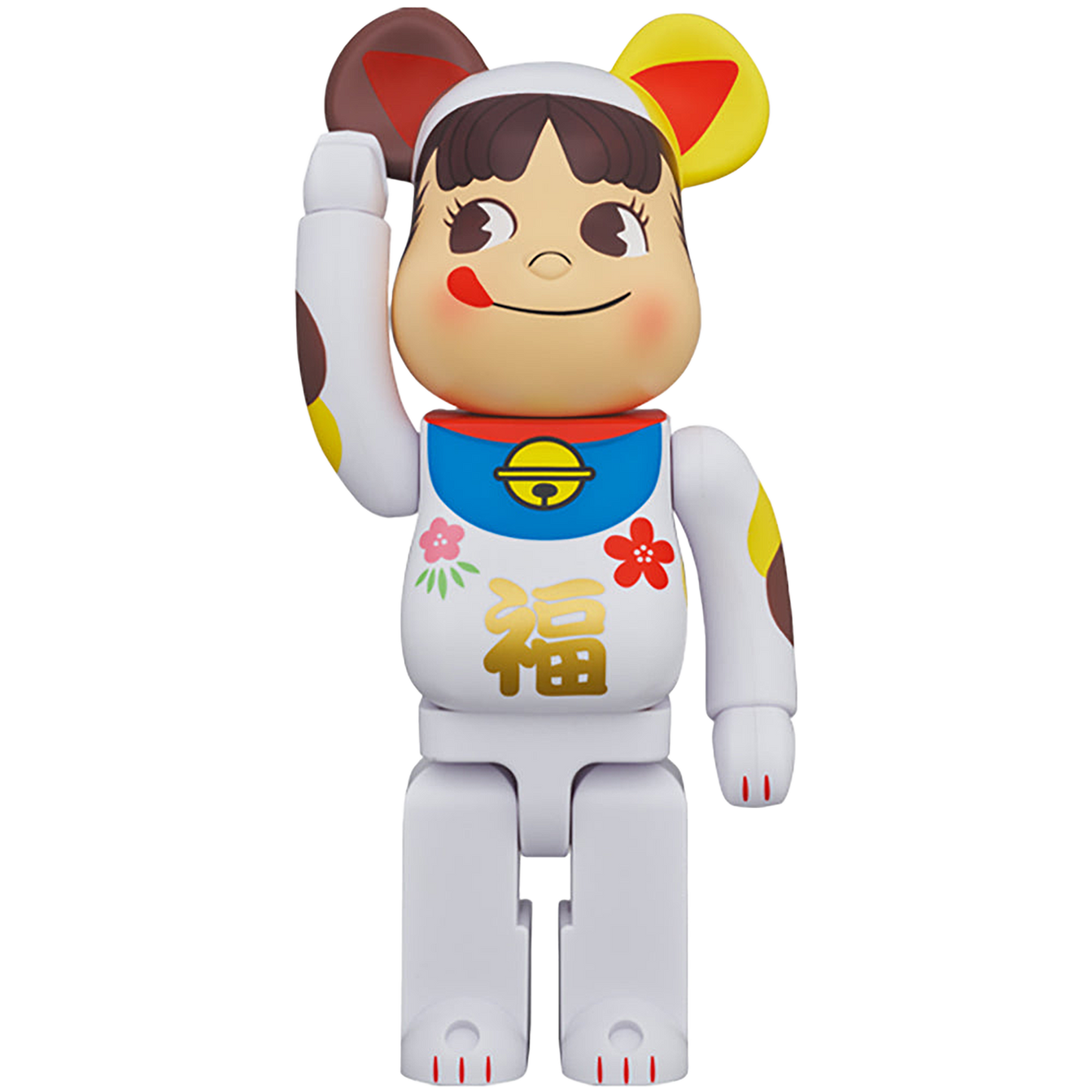 BE@RBRICK 招き猫 ペコちゃん 福 100％ ＆ 400％