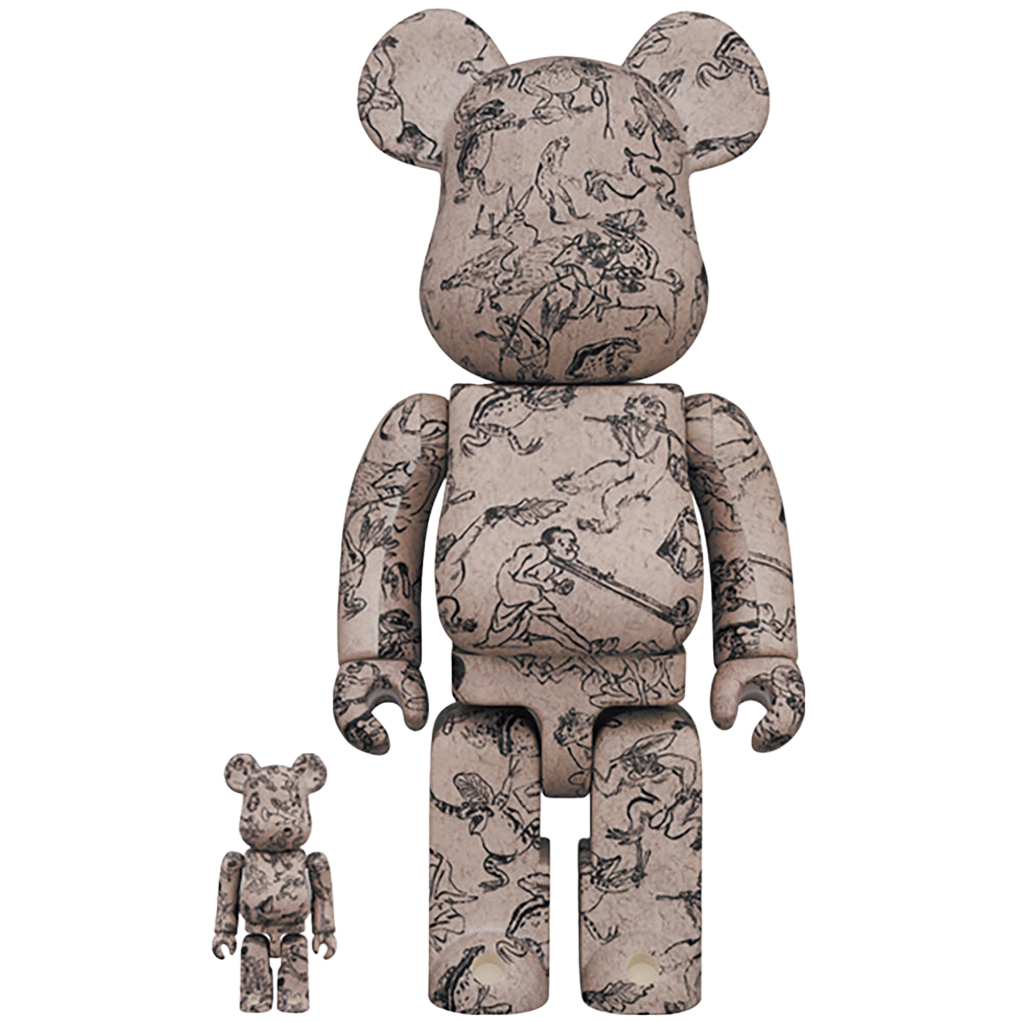 BE@RBRICK 鳥獣人物戯画 第弐集 100％ & 400％