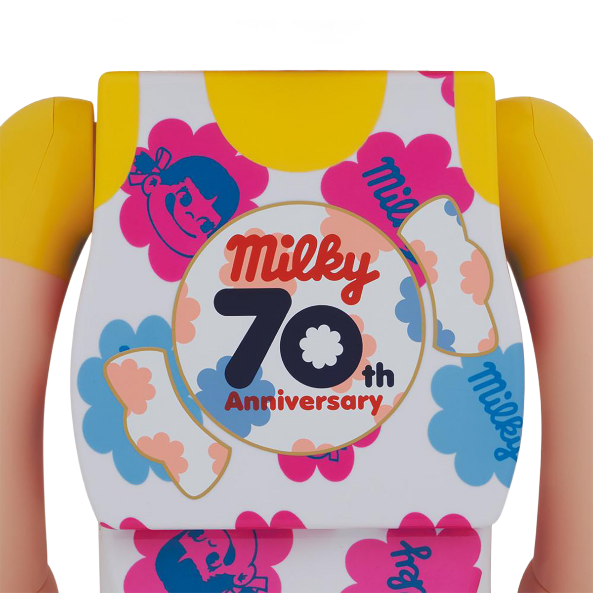 BE@RBRICK Peko-chan Milky 70th Anniversary Design 1000％