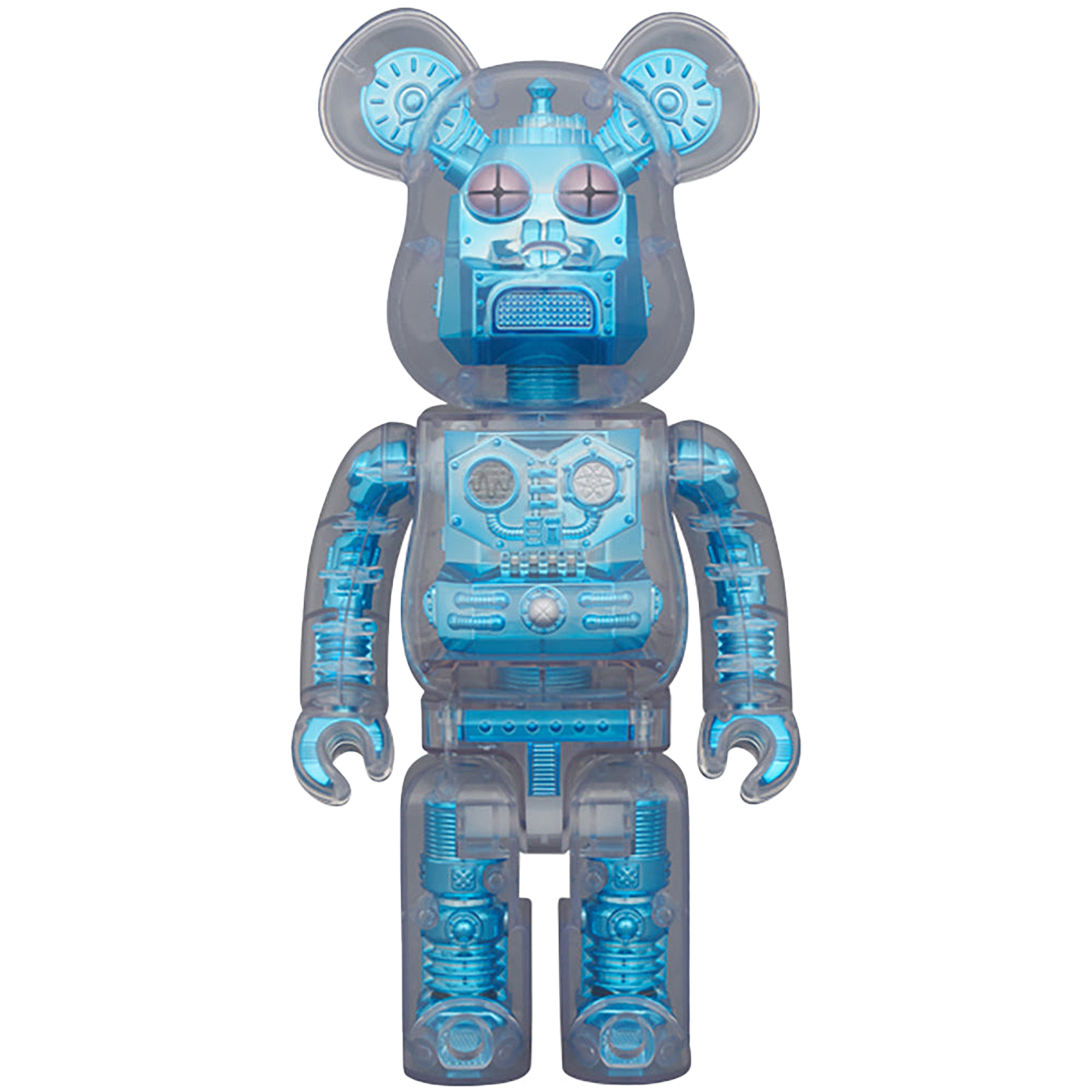 BE@RBRICK HxS (HIROTA SAIGANSHO) METALLIC BLUE 400％