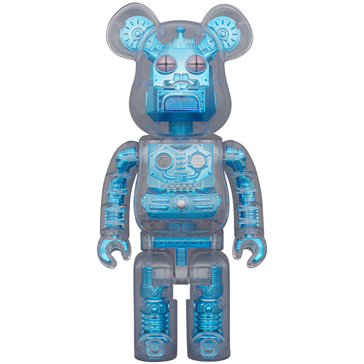 BE@RBRICK HxS (HIROTA SAIGANSHO) METALLIC BLUE 400％