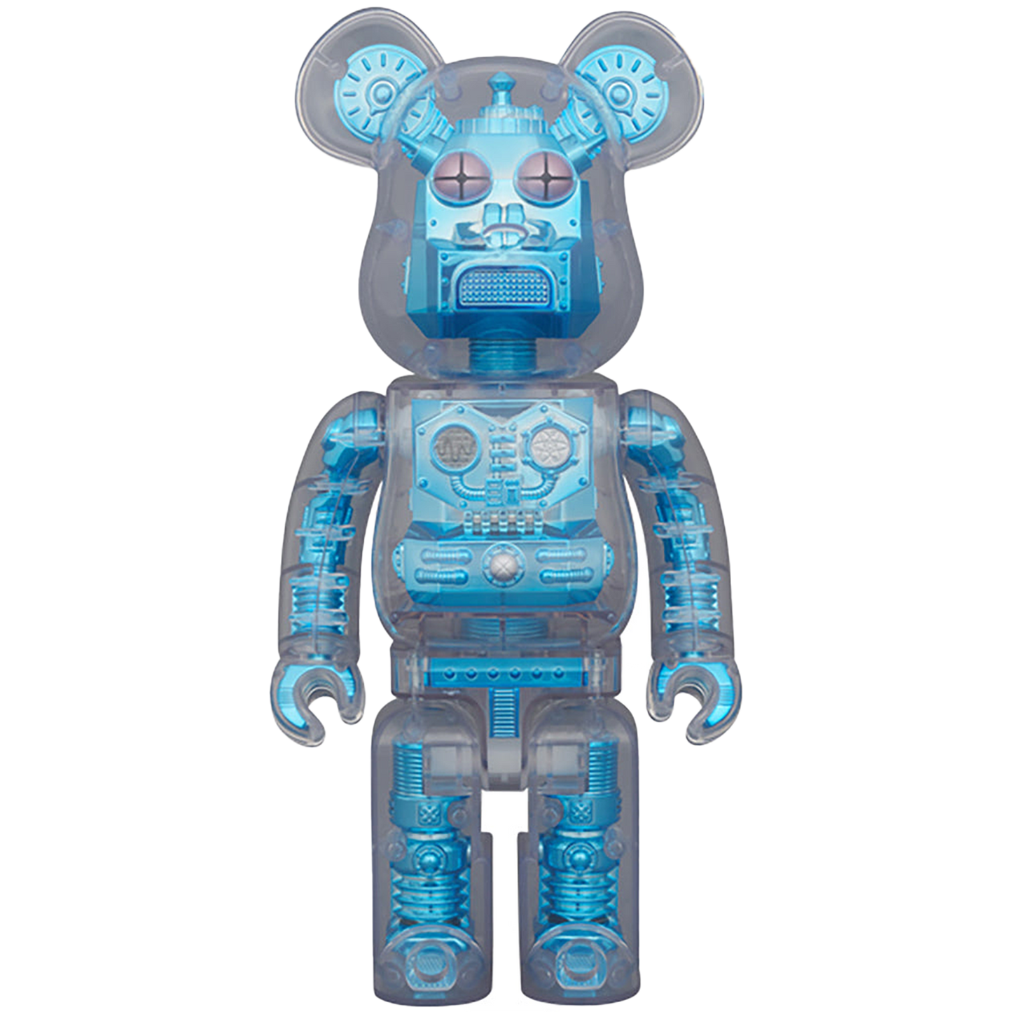 BE@RBRICK HxS (HIROTA SAIGANSHO) METALLIC BLUE 400％