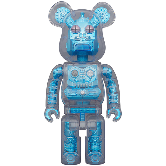 BE@RBRICK HxS (HIROTA SAIGANSHO) METALLIC BLUE 400％