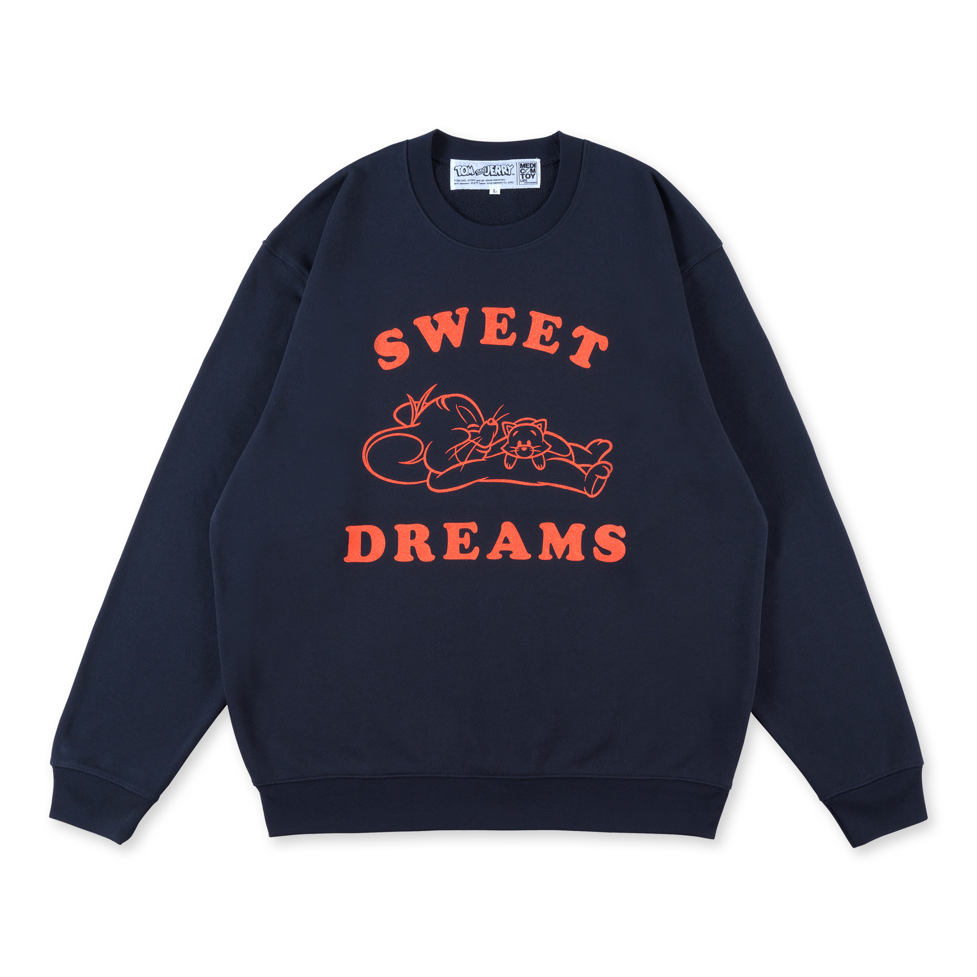 MLE＜TOM and JERRY＞ SWEET DREAMS JERRY CREW NECK SWEATSHIRT《2026年11月発売予定 受注期間は9月6日まで》_1