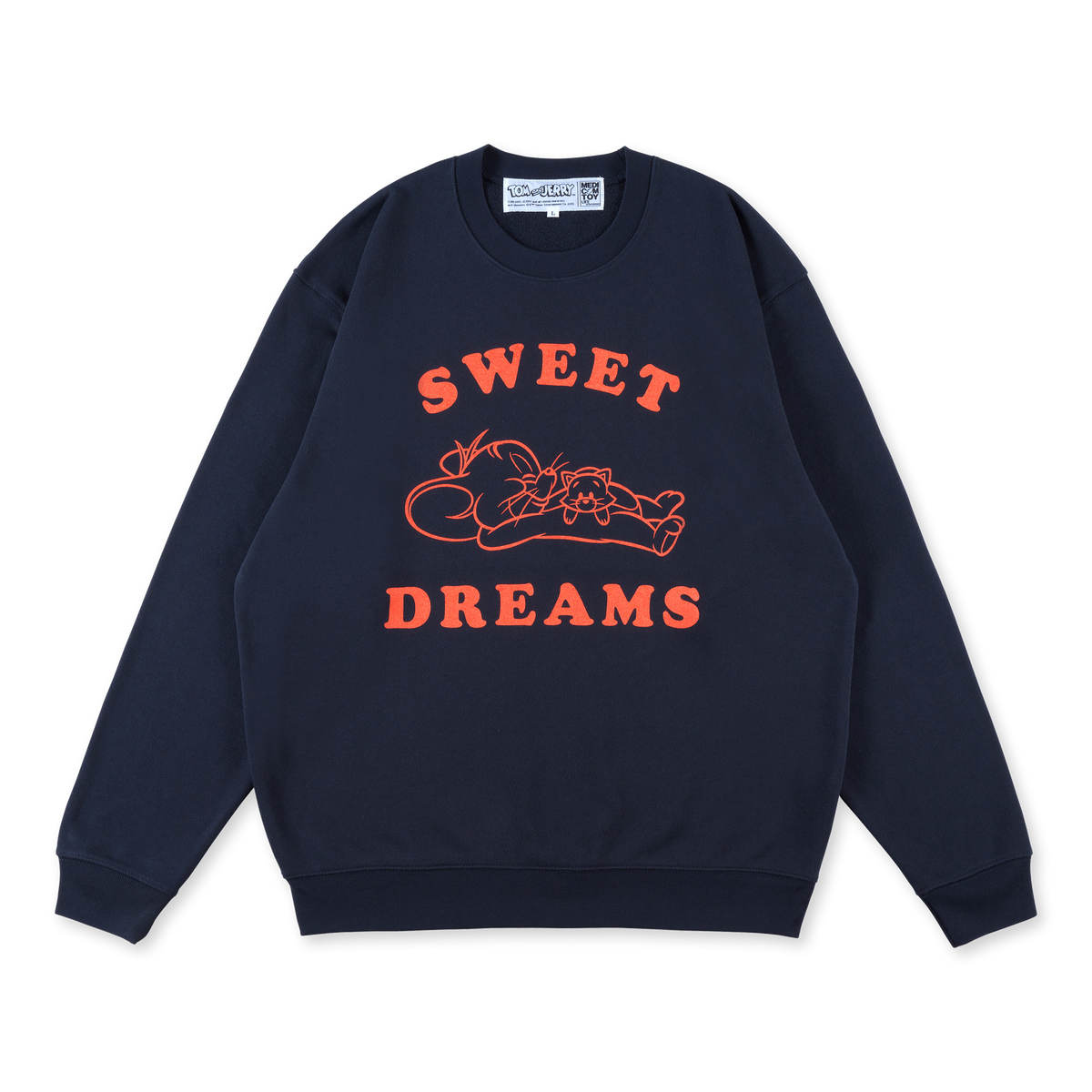 MLE＜TOM and JERRY＞ SWEET DREAMS JERRY CREW NECK SWEATSHIRT《2026年11月発売予定 受注期間は9月6日まで》_1