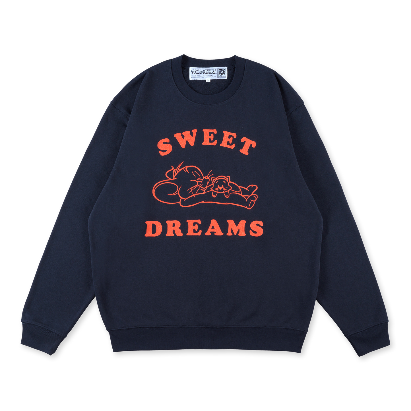 MLE＜TOM and JERRY＞ SWEET DREAMS JERRY CREW NECK SWEATSHIRT《2026年11月発売予定 受注期間は9月6日まで》_1