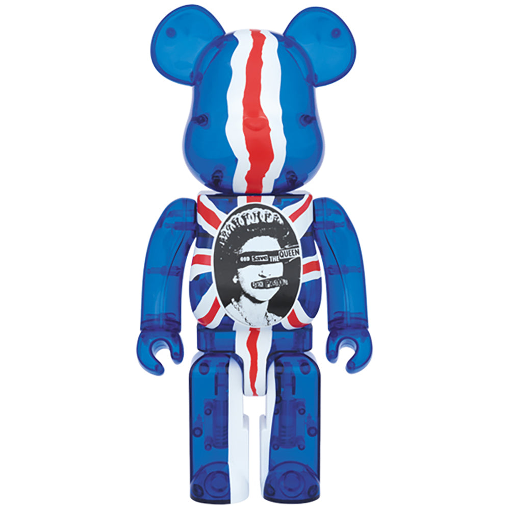 BE@RBRICK God Save The Queen Clear Ver. 100％ & 400％_3