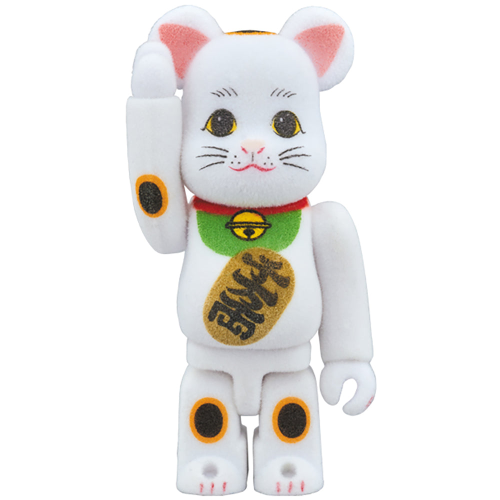 BE@RBRICK 招き猫 フロッキー 100％_0