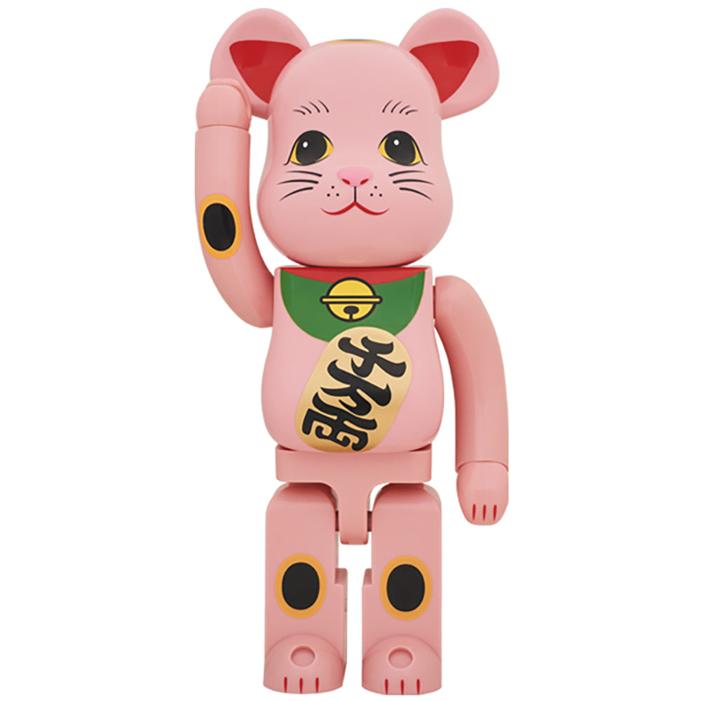 BE@RBRICK 招き猫 赤蓄光 1000％_0