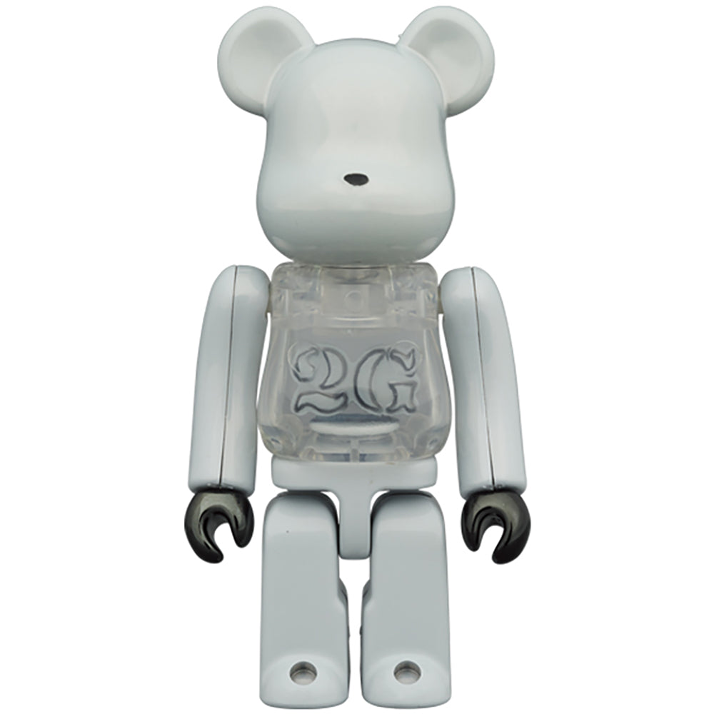 BE@RBRICK 2G WHITE CHROME 100％ & 400％_1