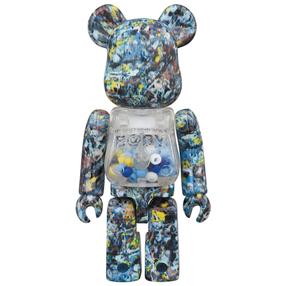 MY FIRST BE@RBRICK Jackson Pollock Studio Ver.100％ & 400％_1