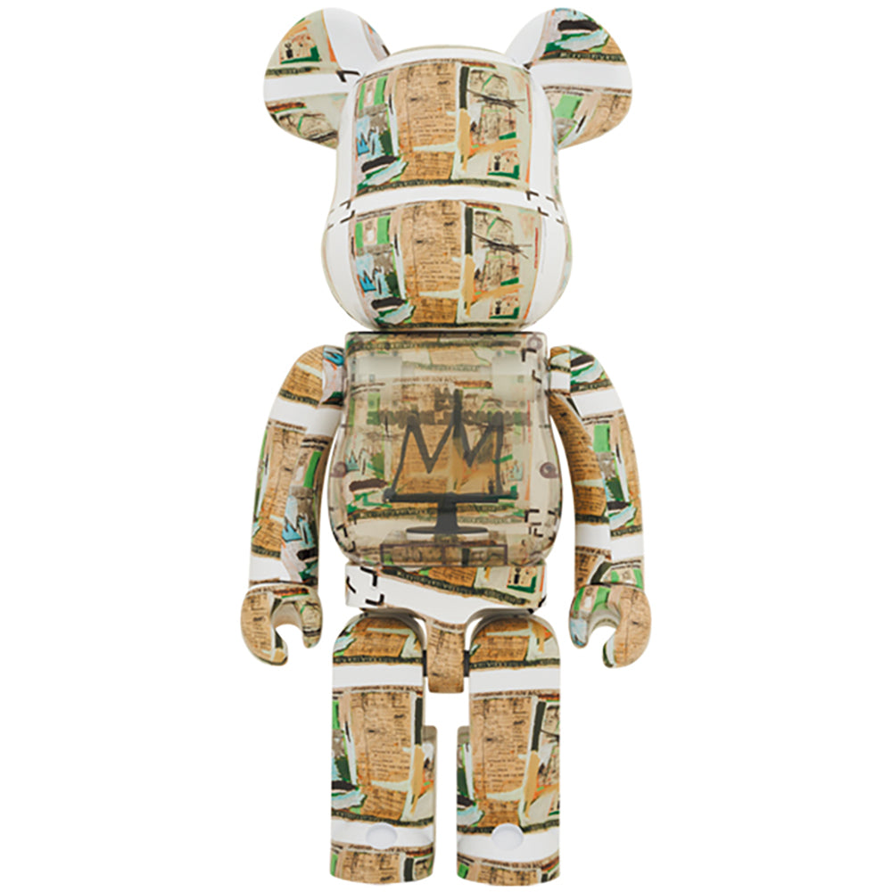 BE@RBRICK Jean-Michel Basquiat "King Pleasure" 1000％_0