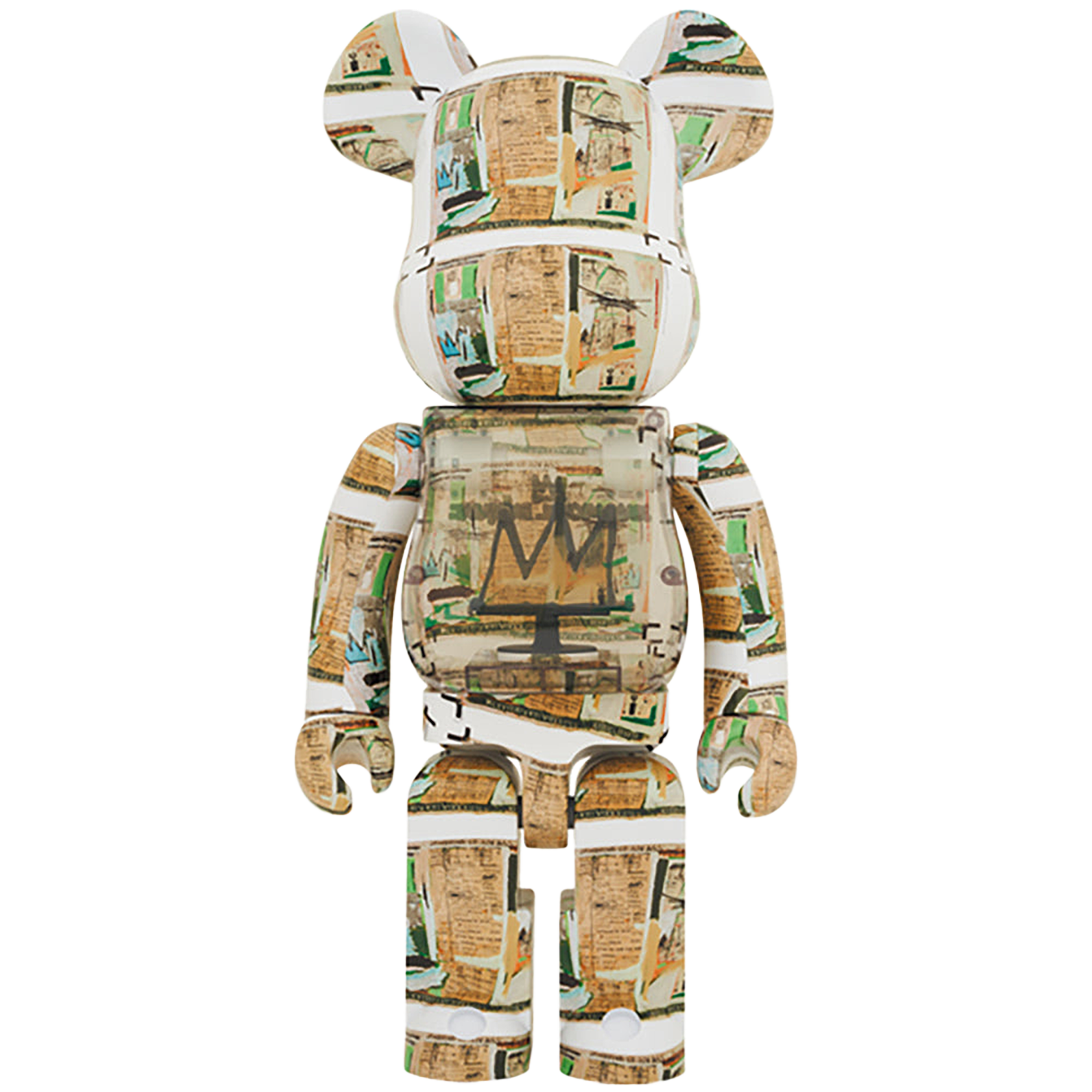 BE@RBRICK Jean-Michel Basquiat "King Pleasure" 1000％