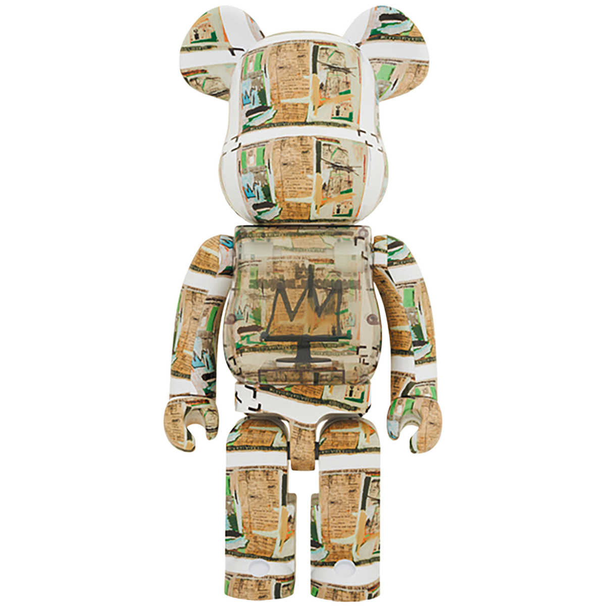 BE@RBRICK Jean-Michel Basquiat "King Pleasure" 1000％