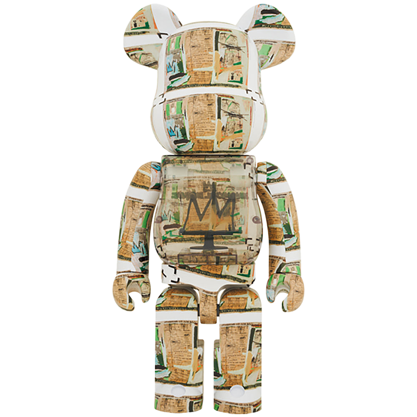 BE@RBRICK Jean-Michel Basquiat "King Pleasure" 1000％