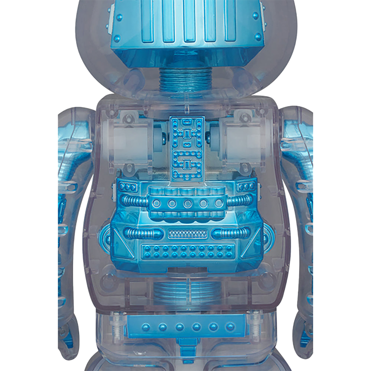 BE@RBRICK HxS (HIROTA SAIGANSHO) METALLIC BLUE 400％