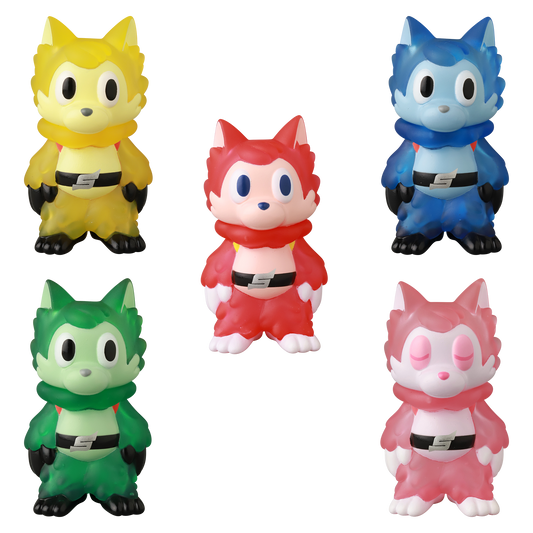 VAG(VINYL ARTIST GACHA) SPECIAL ゴレンジャー × おおかみくん_0