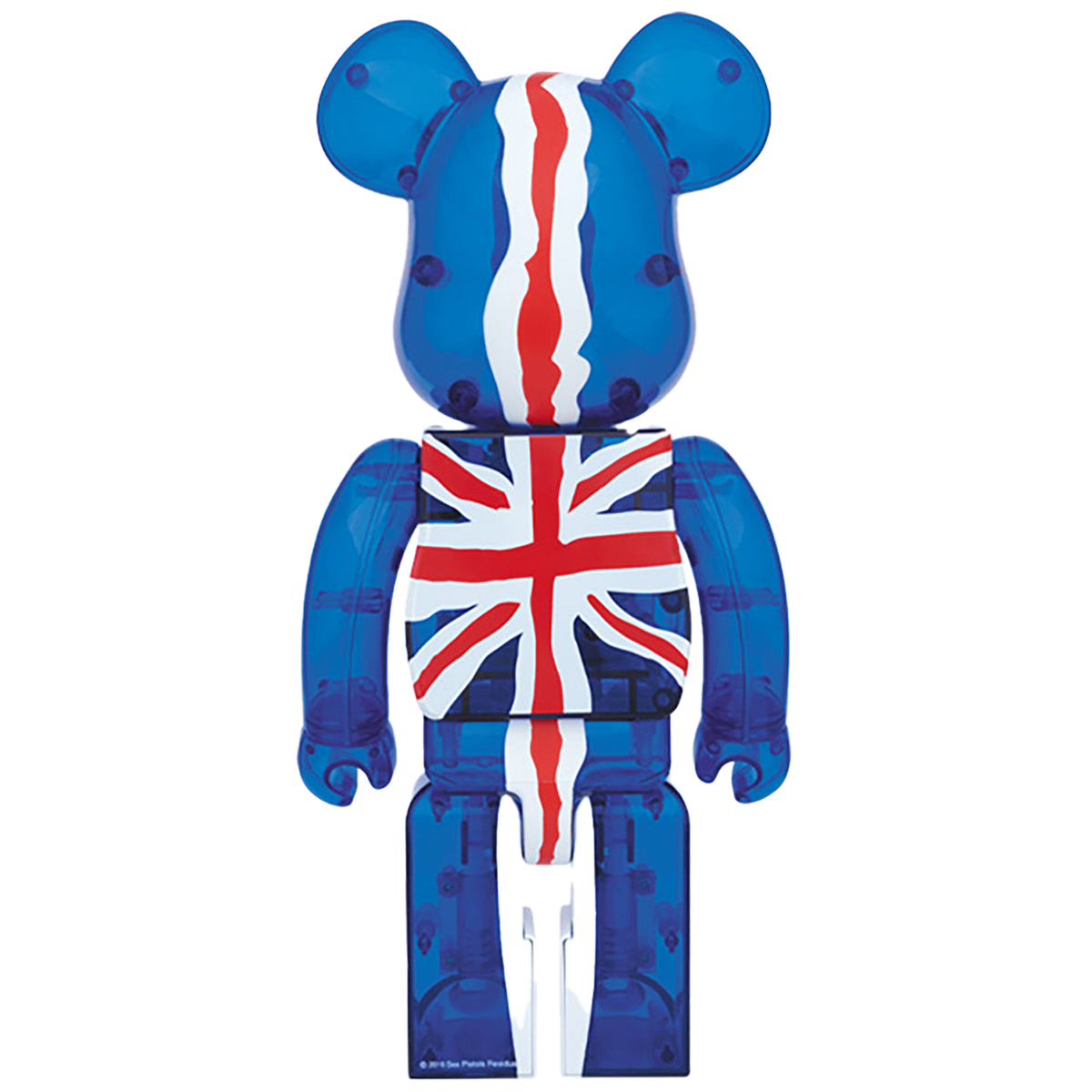 BE@RBRICK God Save The Queen Clear Ver. 100％ & 400％