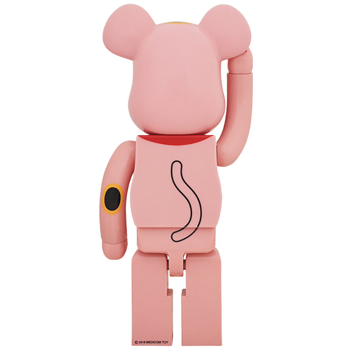 BE@RBRICK 招き猫 赤蓄光 1000％