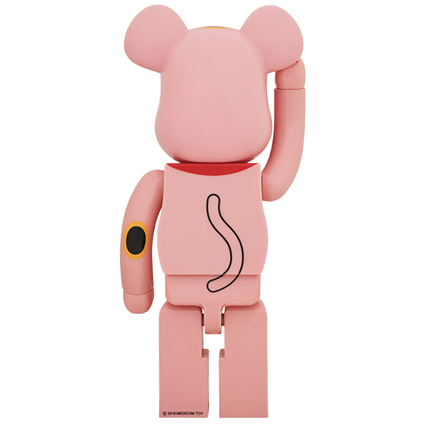 BE@RBRICK 招き猫 赤蓄光 1000％