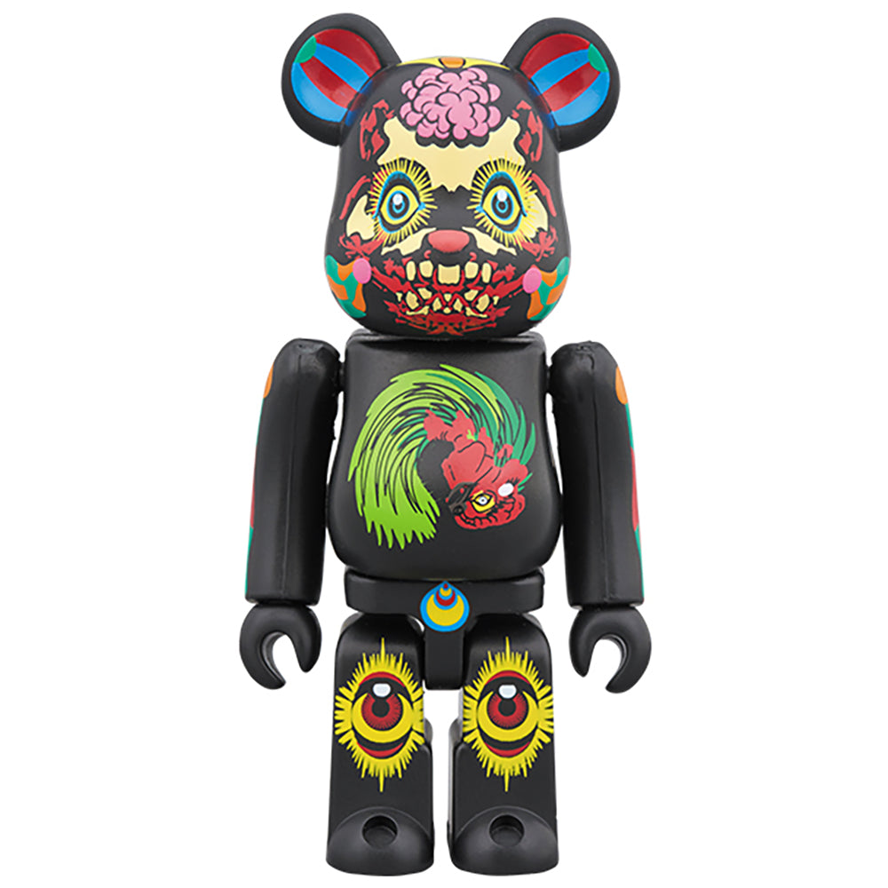 BE@RBRICK 田名網敬一 100％ & 400％ 黒_1