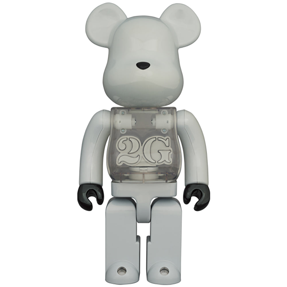 BE@RBRICK 2G WHITE CHROME 100％ & 400％_2