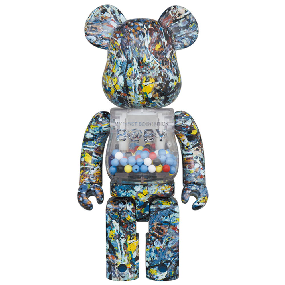 MY FIRST BE@RBRICK Jackson Pollock Studio Ver.100％ & 400％_2