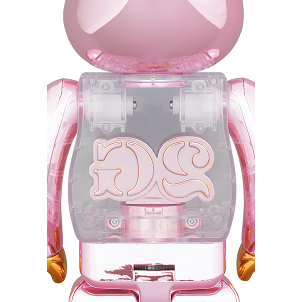 BE@RBRICK 2G PINK GOLD CHROME 100％ & 400％_3