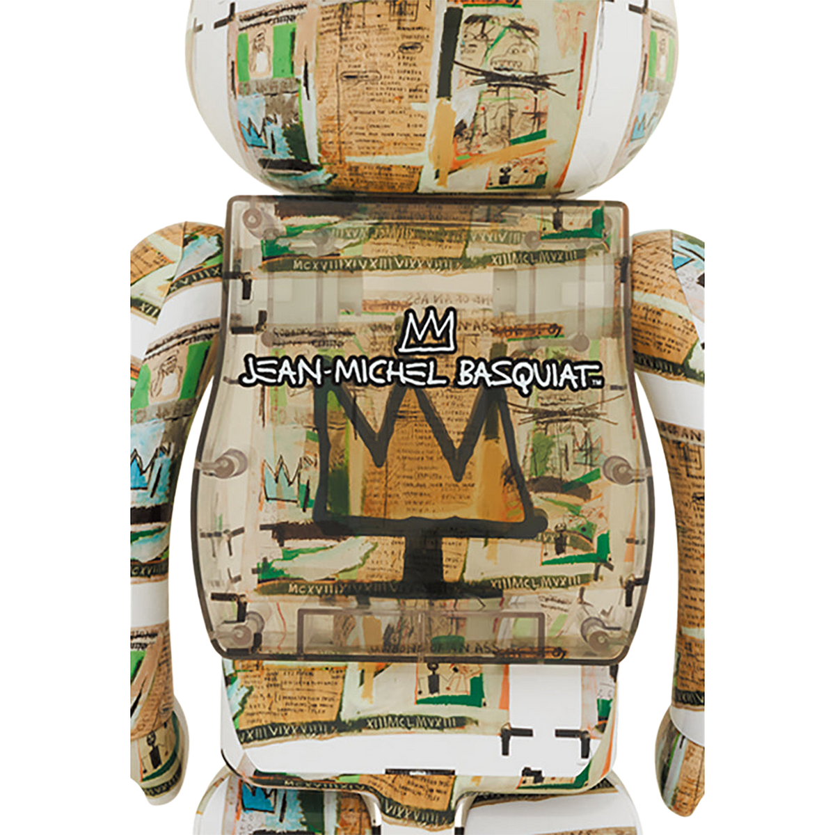 BE@RBRICK Jean-Michel Basquiat "King Pleasure" 1000％