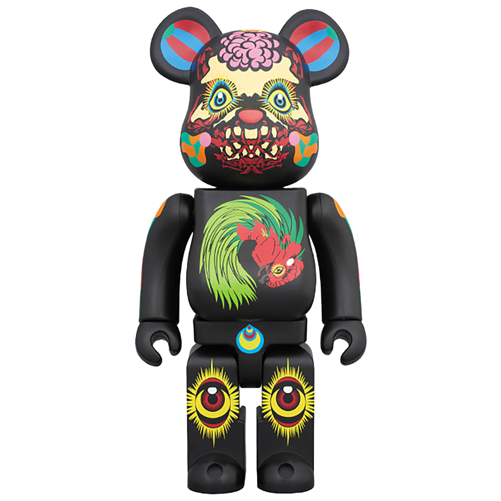 BE@RBRICK 田名網敬一 100％ & 400％ 黒