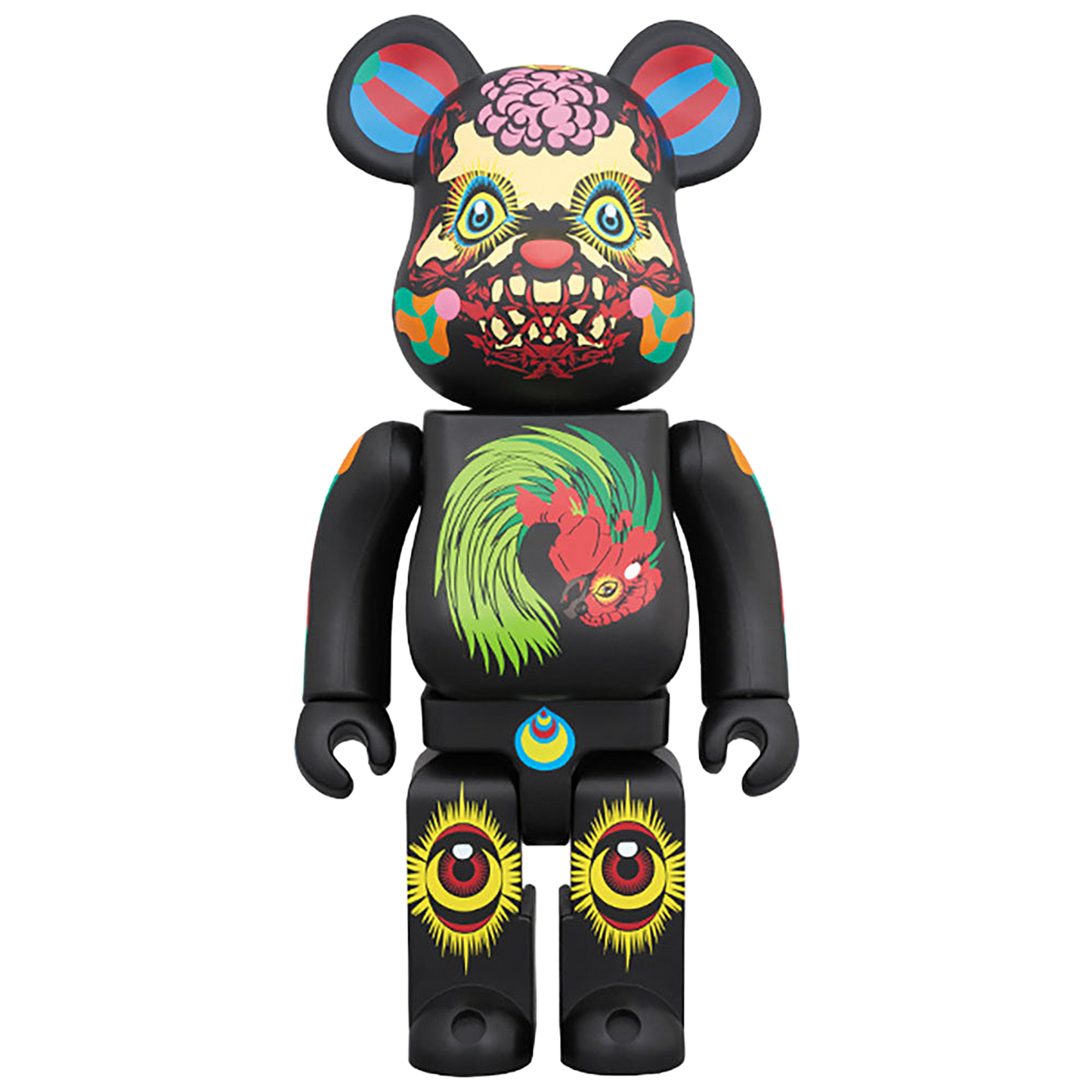 BE@RBRICK 田名網敬一 100％ & 400％ 黒 | MEDICOM TOY OFFICIAL STORE
