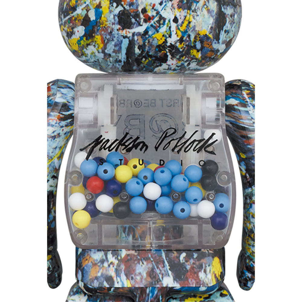 MY FIRST BE@RBRICK Jackson Pollock Studio Ver.100％ & 400％_3