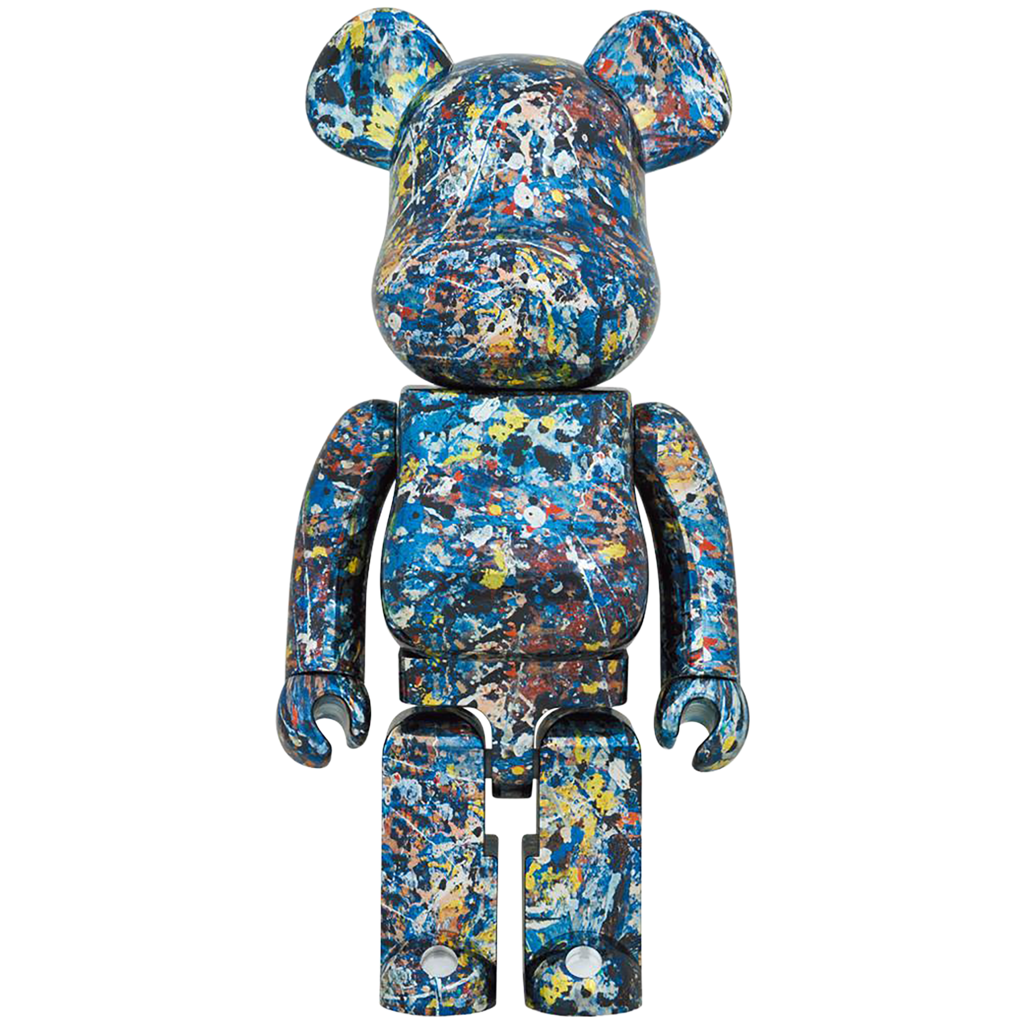 BE@RBRICK Jackson Pollock Studio CHROME Ver.1000％
