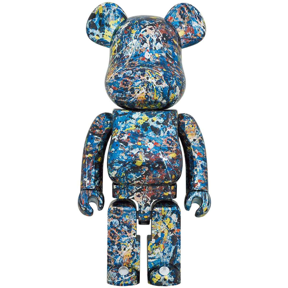 BE@RBRICK Jackson Pollock Studio CHROME Ver.1000％